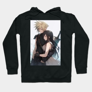 Cloud And Tifa - Final Fantasy 7 Hoodie